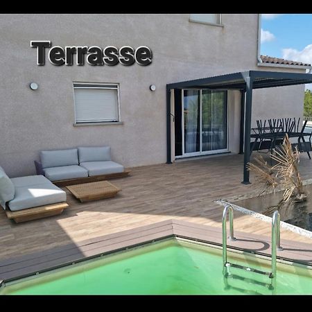 Maison 8 Couchages Clim, Plage A Pied, Petite Piscine Port-la-Nouvelle Extérieur photo
